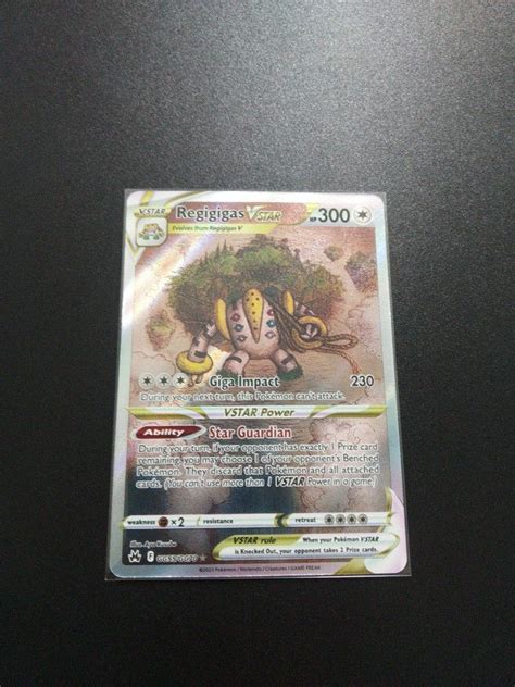 Pokemon Tcg Regigigas Vstar Ultra Rare Crown Zenith Galarian Gallery