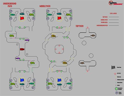 CTF-Diego Unreal Tournament map - Level Design - Mapcore