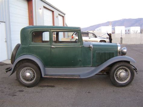 1931 1930 31 30 Ford Model A Victoria Vicky California West Coast Excellent Body