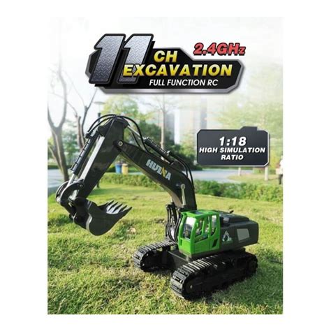 Excavadora Rc Huina Canales Rtr