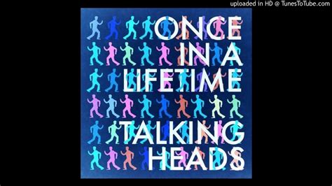 Talking Heads Once In A Lifetime Original Version Youtube