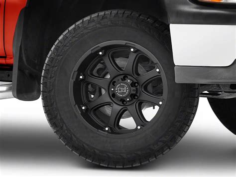 Black Rhino Silverado Glamis Matte Black Lug Wheel X Mm