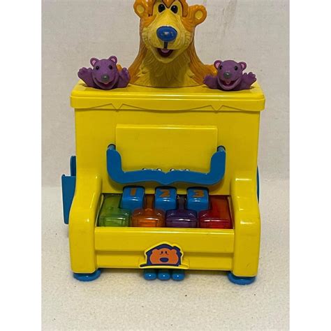 Vintage 2000 Disney S Bear In The Big Blue House Piano Etsy