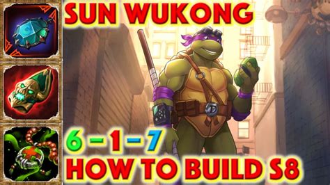 SMITE HOW TO BUILD SUN WUKONG Sun Wukong Bluestone Pendant Solo Build