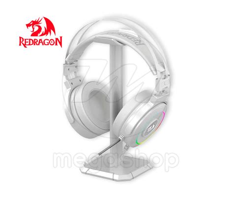 AURICULAR GAMING REDRAGON LAMIA2 H320W RGB WHITE MEGASHOP