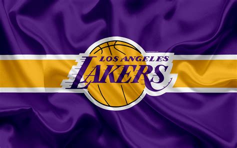 Download Logo Basketball Nba Los Angeles Lakers Sports Hd Wallpaper