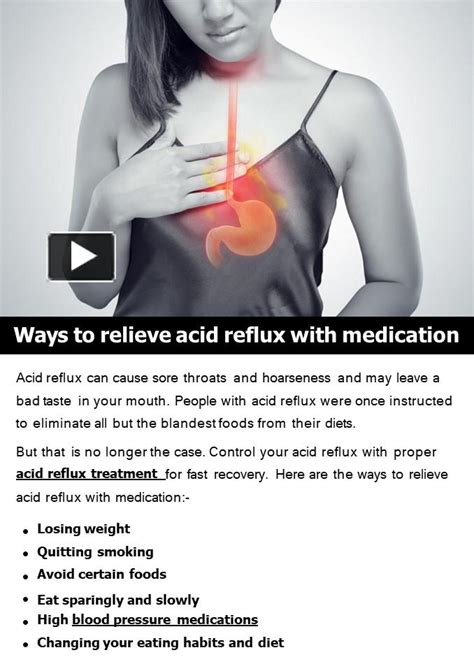 PPT Ways To Relieve Acid Reflux With Medication PowerPoint