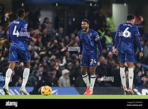 Reece James of Chelsea celebrates his goal to make it 2-2 during the ...
