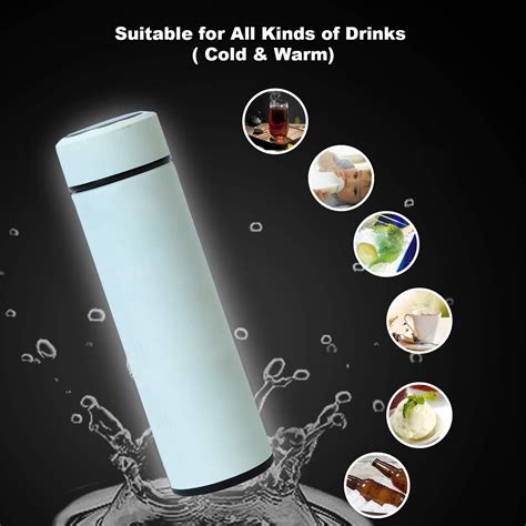 Buy Maxim Stainless Steel Vacuum Smart Flasks Water Thermal Bottle Led