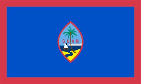 Guam Flag 071011 Vector Clip Art Free Clip Art Images