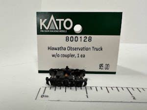 Hiawath Observation Truck W O Coupler Black N Scale Kato USA