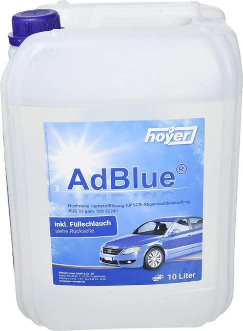 Hoyer Adblue Harnstoffl Sung Liter Inkl Ausgie Er