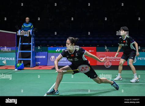 Kuala Lumpur Malaysia 12th Jan 2024 Zhang Shuxian R Zheng Yu Of