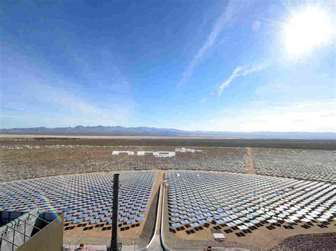 Shiny And New Worlds Largest Solar Plant Opens In California The Two Way Npr