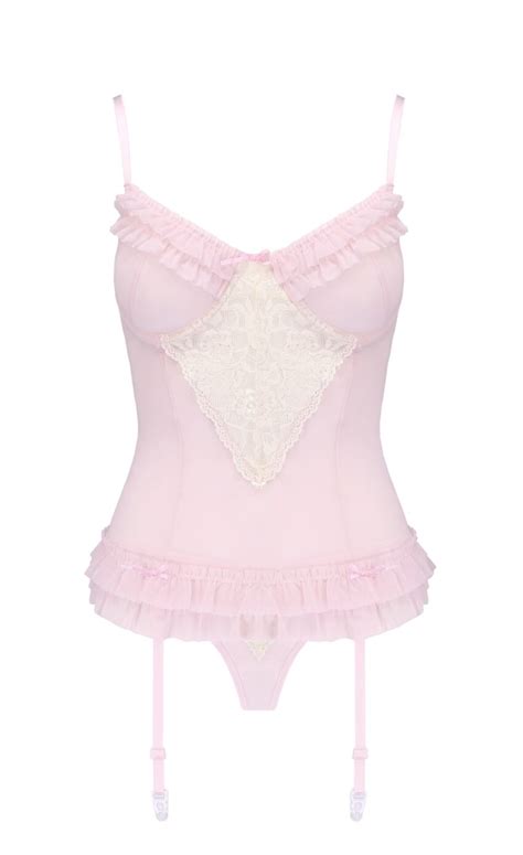 Lingerie Avanua Sisi Corset With Assorted String The Nylon Bar