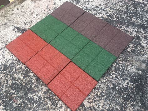 Плитка Бордюр Покрытия из резиновой крошки