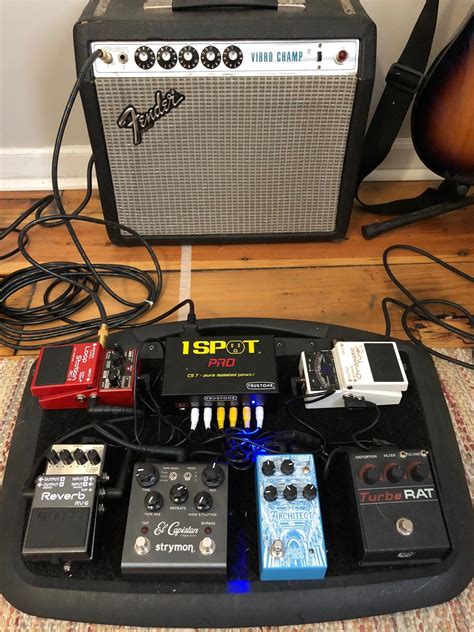 My setup a year after going electric again... : r/guitarpedals