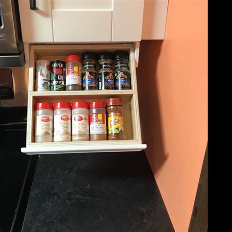 Under Cabinet Spice Rack | Etsy