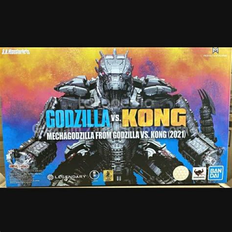 Promo S H MONSTERARTS SHM MECHAGODZILLA BANDAI GODZILLA VS KONG 2021