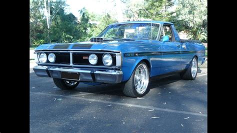 For Sale 1971 Ford XY Falcon 500 Utility Electric Blue Metallic