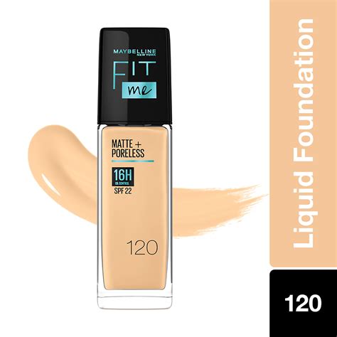 Maybelline New York Fit Me Matte Poreless Liquid Foundation H Oil