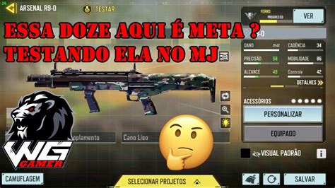 Testando A Nova Arma R9 0 No Multijogador Call Of Duty Mobile YouTube