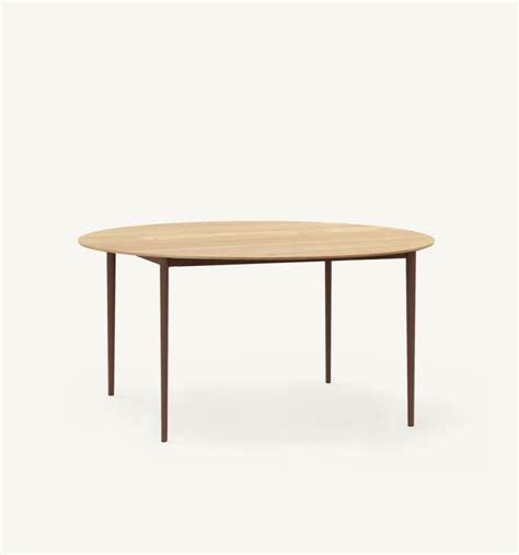 Nude Indoor Round Dining Table Expormim