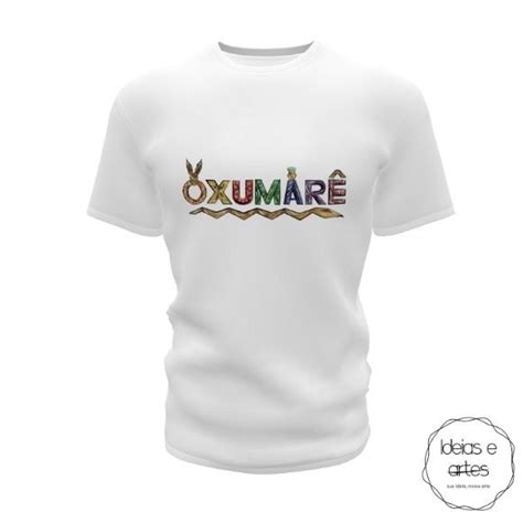 CAMISA UMBANDA CANDOMBLE OXUMARE Elo7 Produtos Especiais