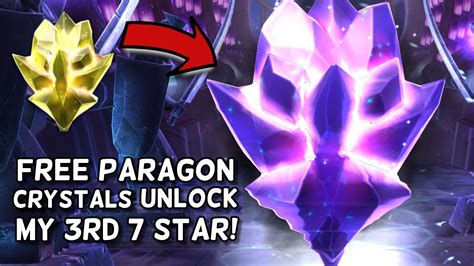 These 8 Free Paragon Crystals Unlock My 3rd 7 Crystal 7 Opening Marvel Contest Of