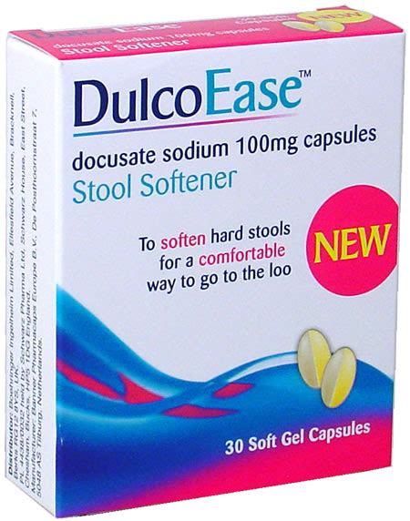 Dulcoease Stool Softener 30 Capsules Review Compare Prices Buy Online