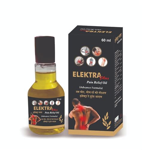 Elektra Plus Pain Relief Oil M Massage Oil Relief From Back Pain