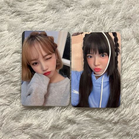 Jual Official Photocard Pc Chaewon Iz One Le Sserafim Oneiric Diary