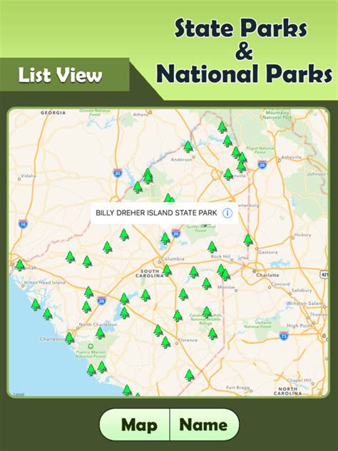 App Shopper: South Carolina - State Parks & National Parks Guid ...