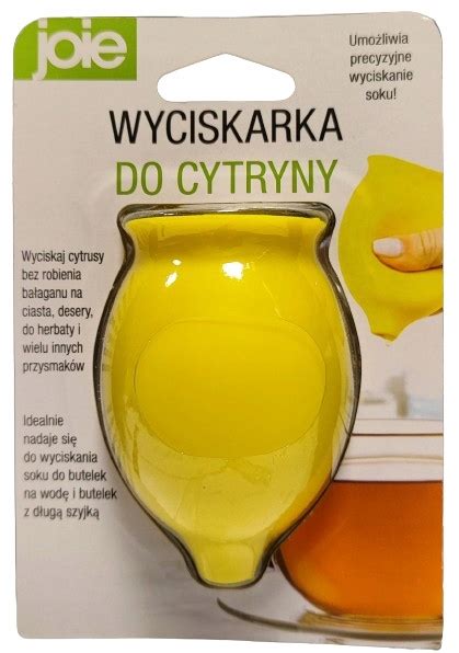 MSC JOIE Ręczna wyciskarka do cytryny precyzyjne wyciskanie soku KIH