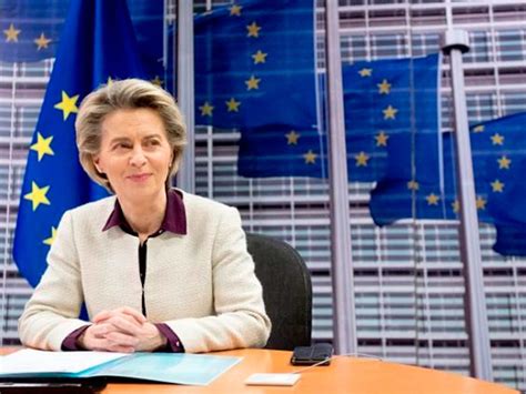 Presidenta De La Comisi N Europea Ursula Von Der Leyen Realiza Su