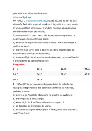 Exercícios PDF