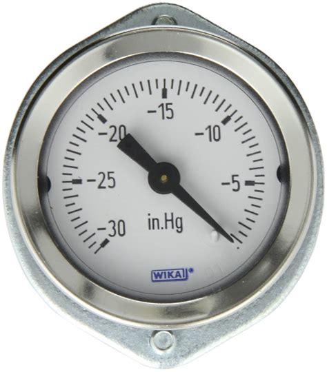 Wika Commercial Pressure Gauge Dry Filled Copper Alloy Wetted