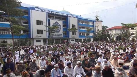 Ribuan Jamaah Salat Idul Adha Di Unismuh Makassar Celebesmedia