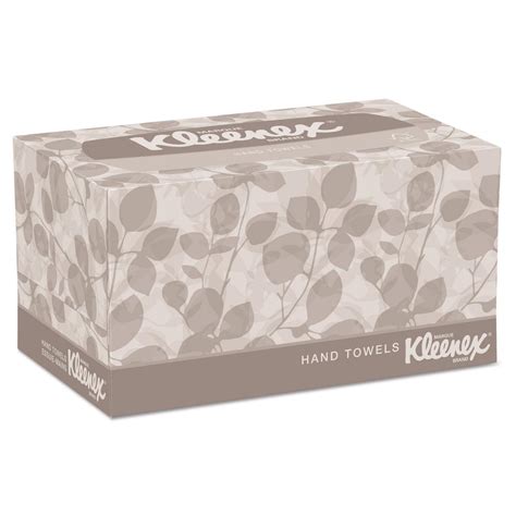 Kleenex White Hand Towels Pop Up Box 1 Ply 120 Box Kcc01701ct The