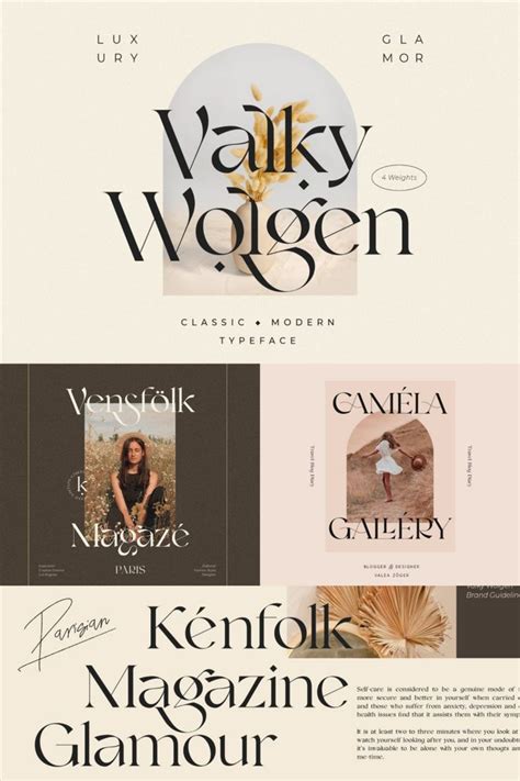 Valky Classic Modern Typeface Modern Typeface Typeface Stylish Text