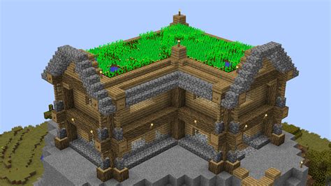 green roof idea (this one is mine) : r/Minecraft