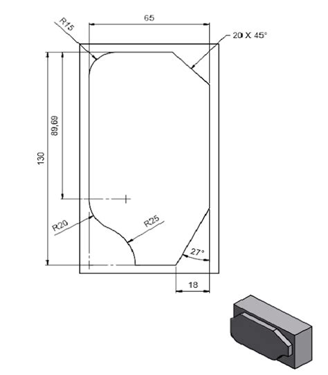 Usinagem Exerc Cios Para Fresagem A Cnc