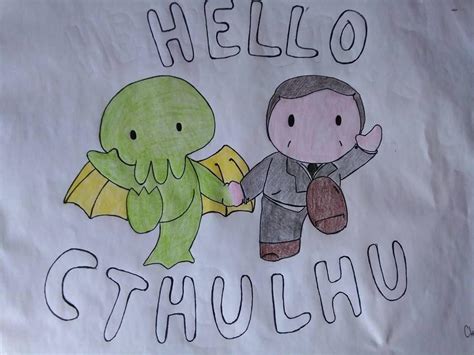 Hello Cthulhu By Thezerograde On Deviantart