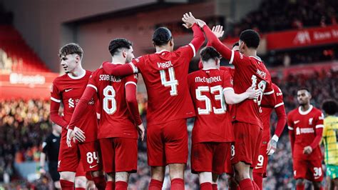 Liverpool 5 2 Norwich Post Match Reaction 5 Star Performance As The Reds As They Advance To