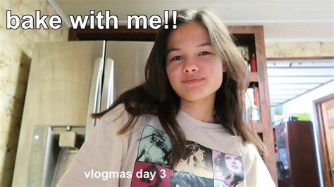 Bake Cookies With Me Vlogmas Day Three YouTube