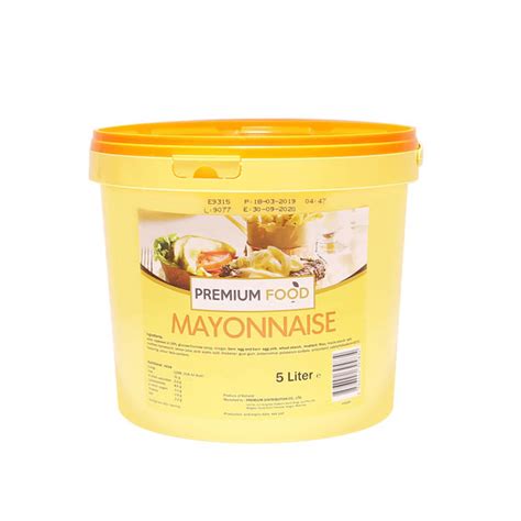 Azay B2B Wholesale PREMIUM MAYONNAISE 5LTR