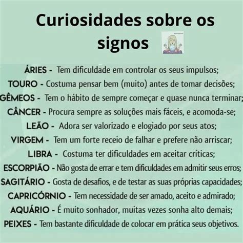 Astrologicando On Instagram Curiosidade Sobre Os Signos Qual O Seu