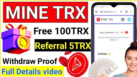 Mine Trx Mine Trx Airdrop Mine Free Trx Mine Trx Detail Video