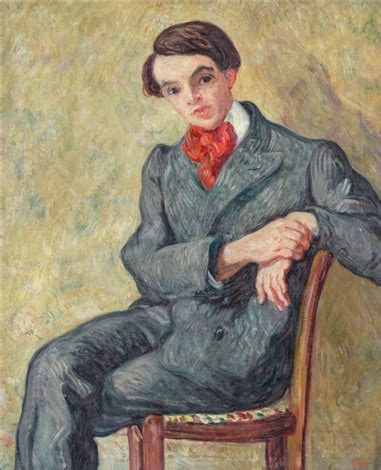 Portrait De Pierre Renoir Par Louis Valtat Sur Artnet