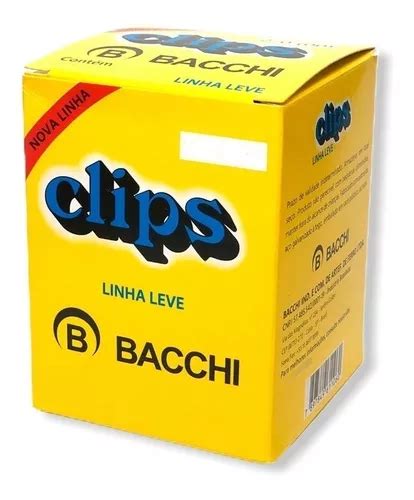 Clips Aço Galvanizado N 4 0 C 420 Unidades Bacchi MercadoLivre